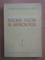 Studii si cercetari de istorie veche si arheologie, tomul 25, nr. 1, 1974