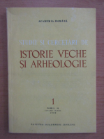 Studii si cercetari de istorie veche si arheologie, tomul 41, nr. 1, ianuarie-martie 1990