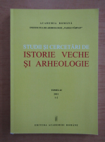 Studii si cercetari de istorie veche si arheologie, tomul 62, nr. 1-2, 2011