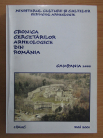 Cronica cercetarilor arheologice din Romania, campania 2000