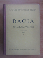 Dacia. Revue d'archeologie et d'histoire ancienne (volumul 25)