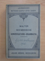 Edward Theodor Walter - Schwedische Konversations-Grammatik