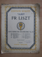 Franz Liszt - Ungarische Rhapsodie Nr. 13