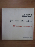 Henry Thomas - Love poems and others