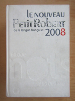 Le nouveau Petit Robert 2008