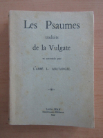 Les Psaumes traduits de la Vulgate