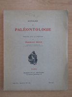 Marcellin Boule - Annales de paleontologie (volumul 20, fasciculele 3 si 4)