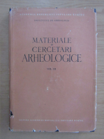 Materiale si cercetari arheologice (volumul 3)