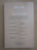 Musik und Asthetik, nr. 12, aprilie 2008