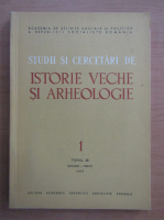 Anticariat: Studii si cercetari de istorie veche si arheologie, tomul 28, nr. 1, ianuarie-martie 1977