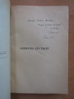 Teodor A. Naum - Germania lui Tacit (cu autograful autorului)