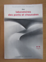 Bulletin de liaison des laboratoires des ponts et chaussees, nr. 75, ianuarie-februarie 1975