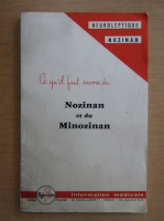 Ce qu'il faut savoir du. Nozinan et du Minozinan