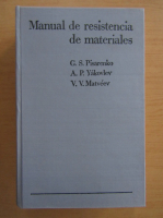 G. S. Pisarenko - Manual de resistencia de materiales