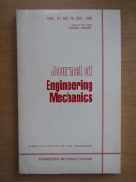 Journal of Engineering Mechanics, volumul 111, nr. 12, decembrie 1985