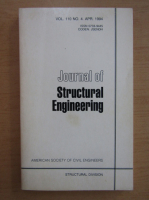 Journal of Structural Engineering, volumul 110, nr. 4, aprilie 1984