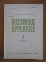 Revista Mecanique appliquee, tomul 31, nr. 1, ianuarie-februarie 1986