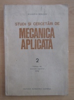 Studii si cercetari de mecanica aplicata, tomul 49, nr. 2, martie-aprilie 1990