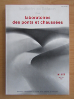 Bulletin de liaison des laboratoires des ponts et chaussees, nr. 113, mai-iunie 1981