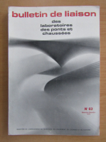 Bulletin de liaison des laboratoires des ponts et chaussees, nr. 62, noiembrie-decembrie 1972