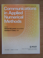 Communications in applied numerical methods, volumul 7, nr. 1, ianuarie 1991