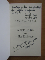 Anticariat: Daniela Cupse - Albastru in doi (cu autograful autorului)
