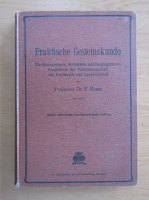 F. Rinne - Praktische Gesteinskunde