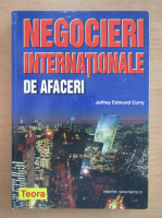 Jeffrey Edmund Curry - Negocieri internationale de afaceri