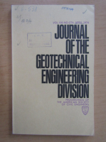 Anticariat: Journal of the Geotechnical Engineering Division, volumul 100, nr. 4, aprilie 1974