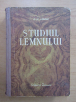 S. I. Vanin - Studiul lemnului