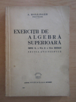 A. Hollinger - Exercitii de algebra superioara