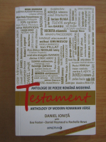 Daniel Ionita - Testament (editie bilingva)