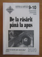 De la Rasarit pana la Apus, nr. 9-10, septembrie-octombrie 2020