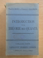 Marcel Boll - Introduction a la theorie des Quanta
