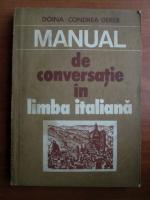 Anticariat: Doina Condrea-Derer - Manual de conversatie in limba italiana