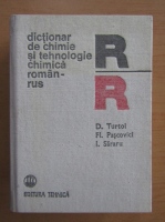 Dumitru Turtoi - Dictionar de chimie si tehnologie chimica roman-rus