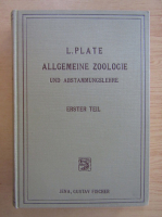Ludwig Plate - Allgemeine Zoologie und Abstammungslehre