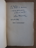Pierre Descaves - Mes Goncourt (cu autograful autorului)