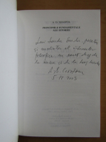 A. D. Xenopol - Principiile fundamentale ale istoriei (cu autograful Rodicai Croitoru)