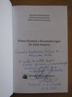 Alexandru Vlad Ciurea - Prima doamna a neurochirurgiei dr. Sofia Ionescu (cu autograful autorului)