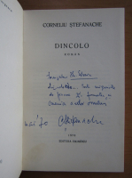 Corneliu Stefanache - Dincolo (cu autograful autorului)