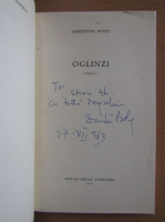 Demostene Botez - Oglinzi (cu autograful autorului)