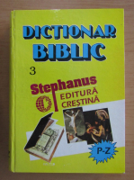 Dictionar biblic (volumul 3, P-Z)