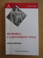 Harald Hoffding - Humorul ca sentiment vital