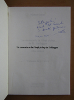 Michael Gelven - Un comentariu la Fiinta si timp de M. Heidegger (cu autograful autorului)