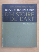 Anticariat: Revue Roumaine d'histoire de l'art, volumul 9, nr. 2, 1972