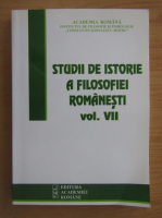 Studii de istorie a filosofiei romanesti (volumul 7)