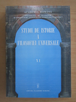 Studii de istorie a filozofiei universale (volumul 11)