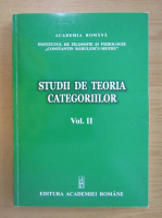 Studii de teoria categoriilor (volumul 2)