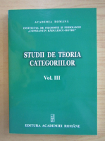 Studii de teoria categoriilor (volumul 3)